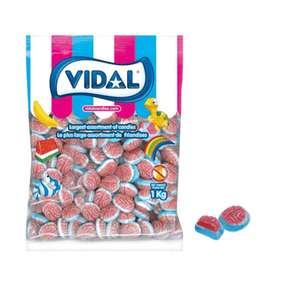 Vidal Jelly Filled Brains Bag 1kg