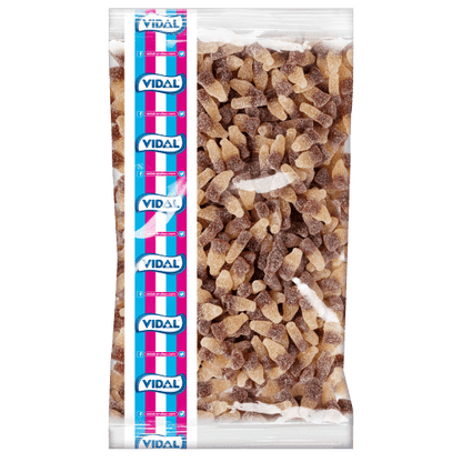 Vidal Fizzy Cola Bottles Bag 3kg