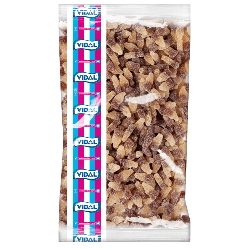 Vidal Fizzy Cola Bottles Bag 3kg